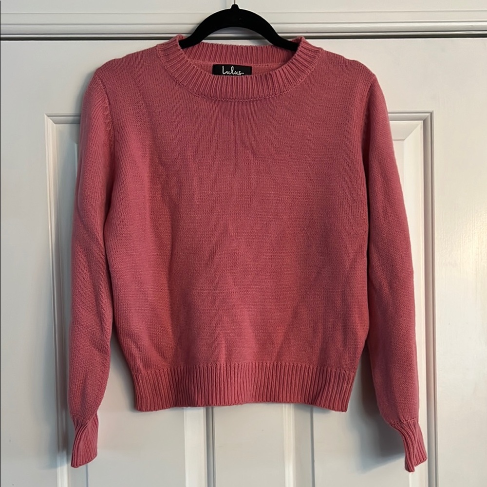 Lulu's Pink Sweater for Women